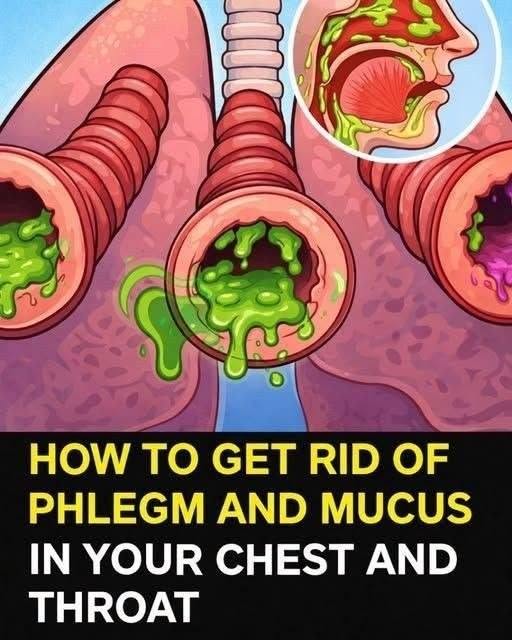 How to Get Rid of Phlegm and Mucus in Chest and Throat Naturally