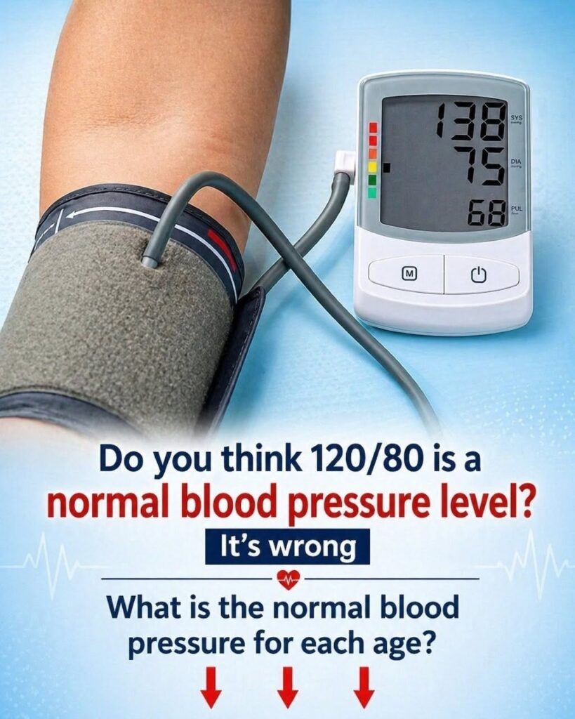 What Is The Normal Blood Pressure For Each Age
