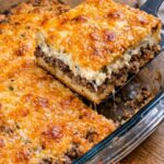 Cheesy Ground Beef & Potato Casserole