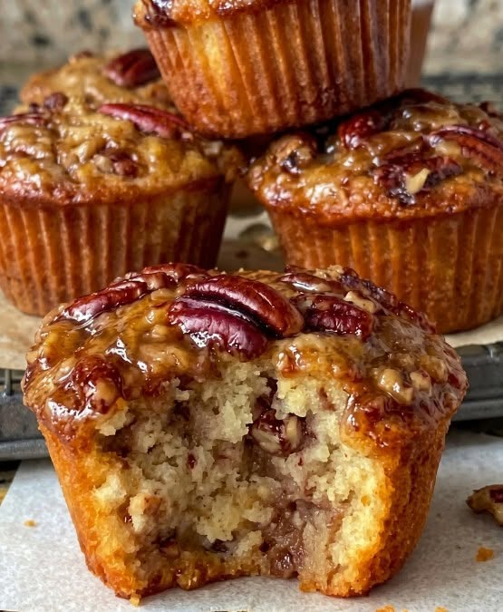 pecan pie muffins