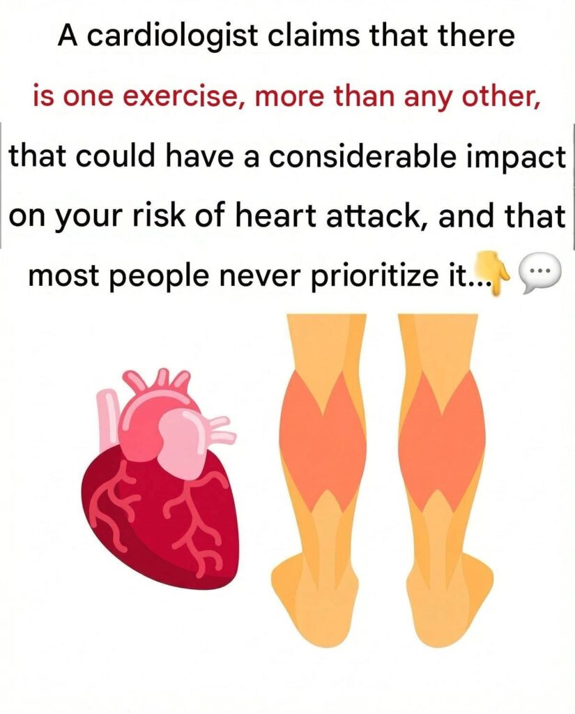 A cardiologist reveals the number one exercise to prevent a heart attack