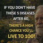 If you reach 60 without these 5 diseases, you have a high probability of living to 100!