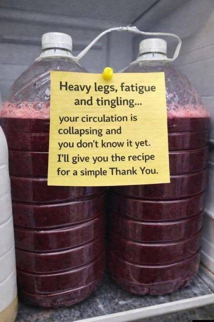 Heavy Legs, Fatigue and Tingling: Everyday Tips and a Simple Homemade Juice Recipe for Better Circulation Support