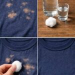 Bleach stains on your clothes? No need to throw them away: here’s the solution.