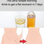 One glass a day for 1 week for a flat stomach