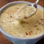 Canadian cheddar cheese soup