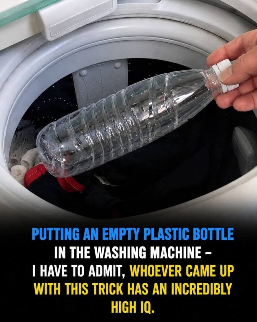 Why Are People Putting Empty Plastic Bottles in the Washing Machine? The Simple Laundry Trick That Surprises Many