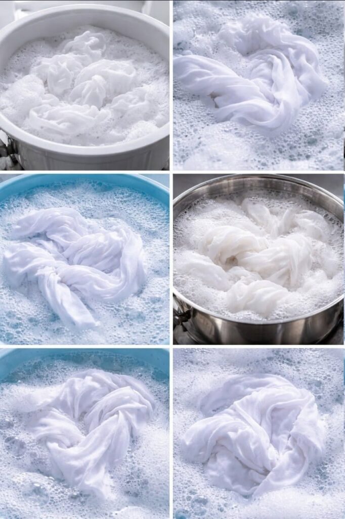 Laundry as white and pure as milk: you only need this ingredient