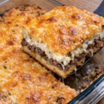 Ground Beef Mashed Potato Casserole