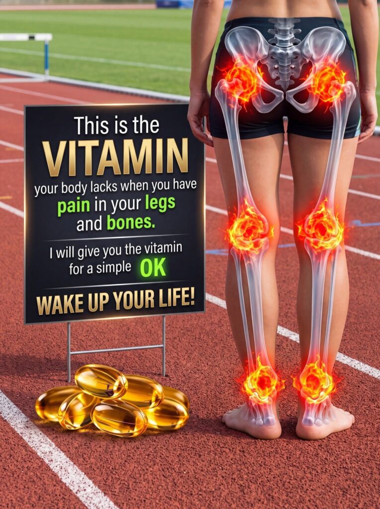 The essential vitamin to relieve leg and bone pain