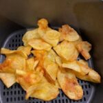 Air fryer potato chips
