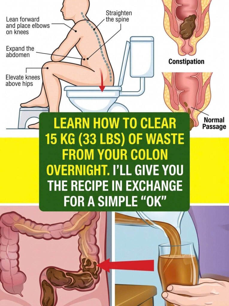 Cleanse your colon with just two ingredients!