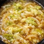 Slow Cooker Cabbage and Onion Soup