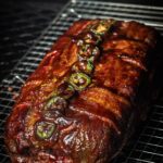 Smoked jalapeno jacked meatloaf
