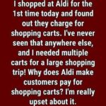 The surprising reason why Aldi charges customers to use shopping carts.