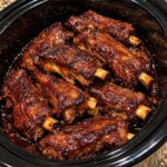 slow-cooker sticky barbecue ribs